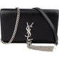 Saint Laurent Grain de Poudre Kate Tassel Wallet On Chain Crossbody Bag