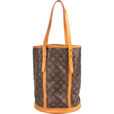 Louis Vuitton Monogram Canvas Bucket GM Shoulder Bag