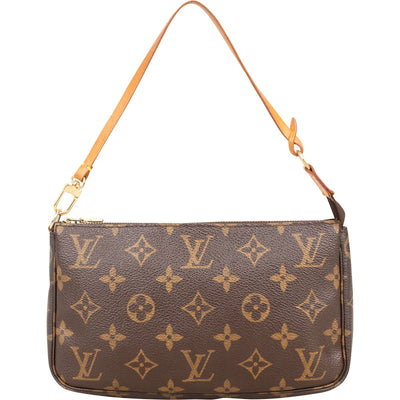 Louis Vuitton Monogram Canvas Pochette Accessoires Handbag