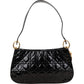 Christian Dior Patent Leather Cannage Shoulder Bag