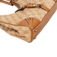 Gucci Monogram GG Canvas Lizard-Embossed Leather Small New Jackie Shoulder Bag