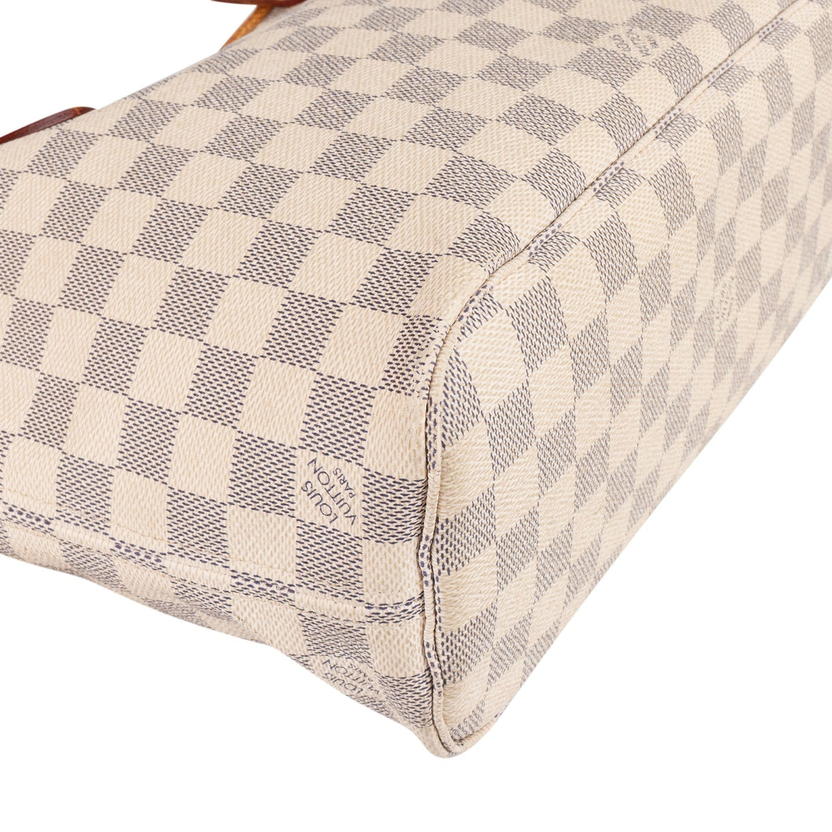 Louis Vuitton Monogram Damier Azur Canvas Neverfull PM Shoulder Bag