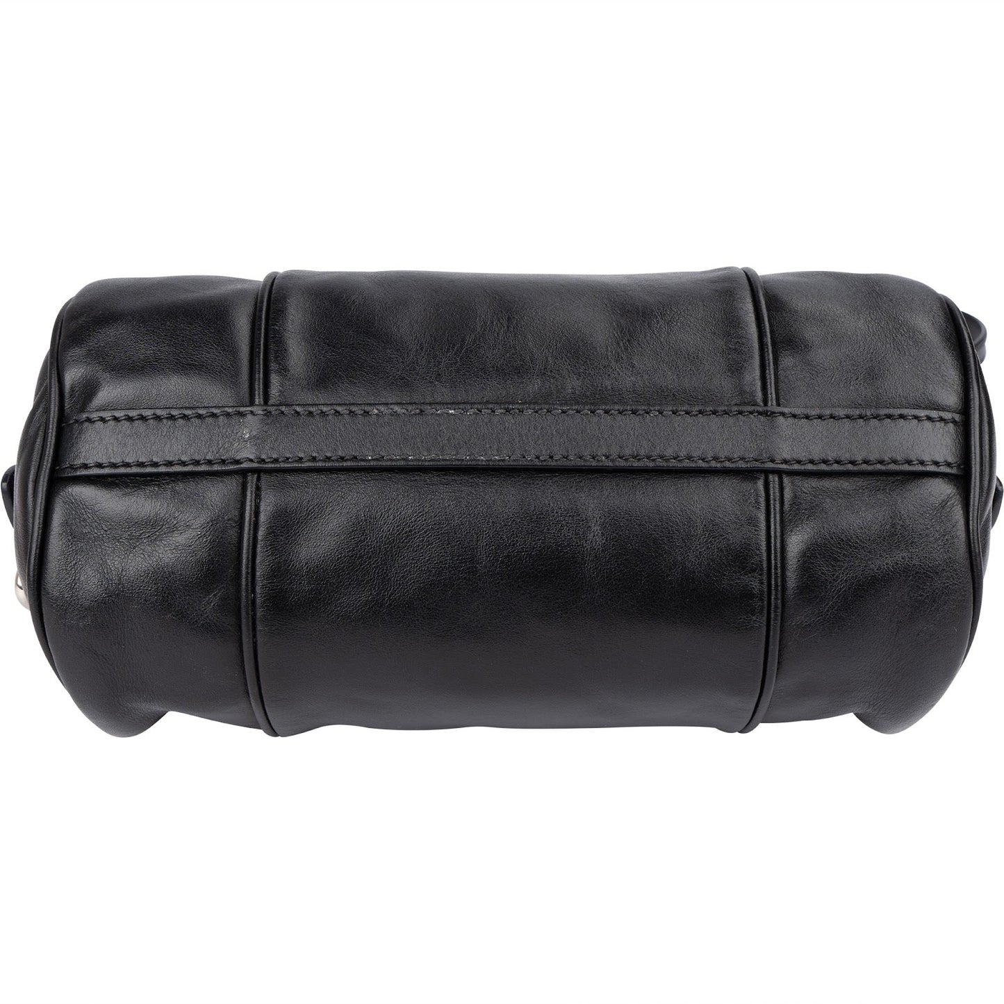 Miu Miu Soft Calf Leather Mini Boston Crossbody Handbag