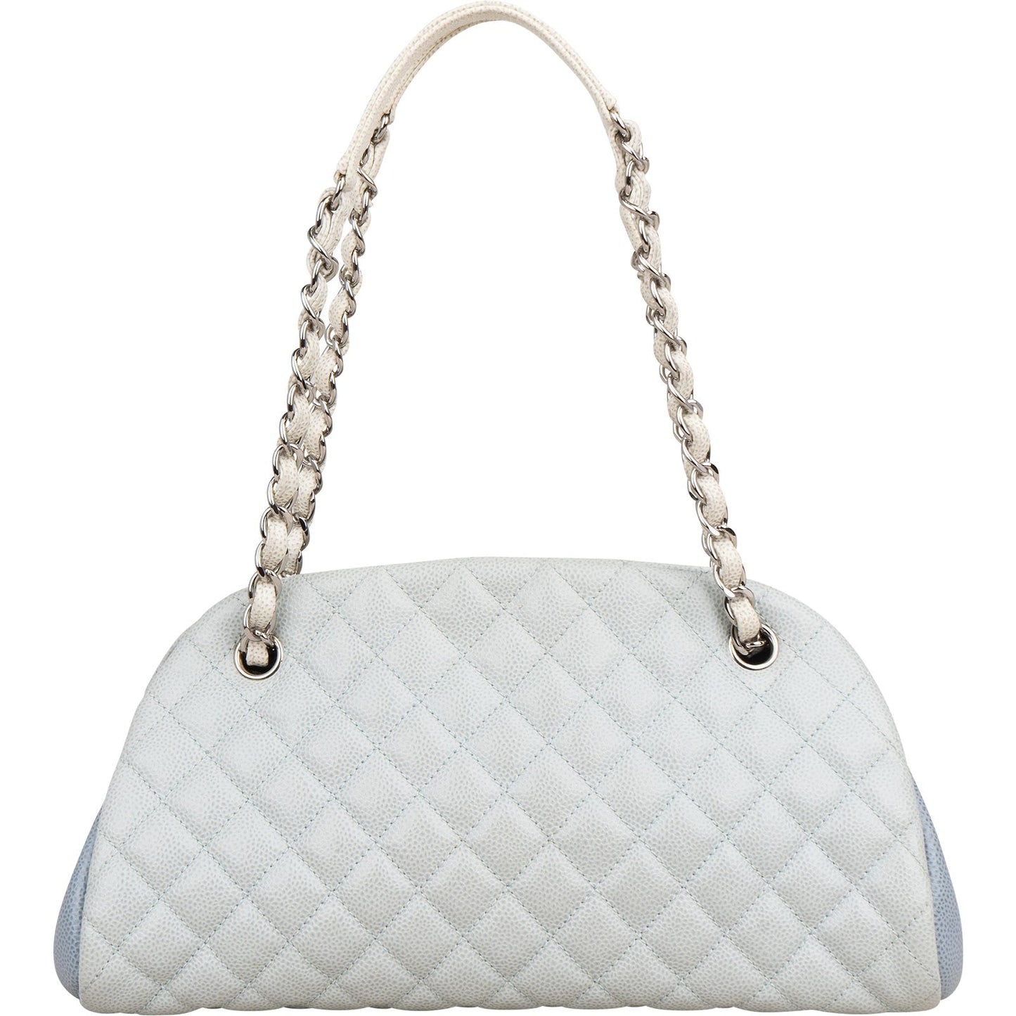 Chanel Quilted Caviar Leather Mademoiselle Bowling Shoulder Bag