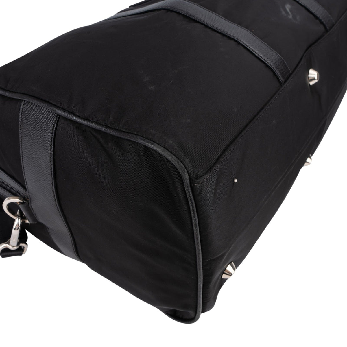 Prada Duffle 50 aus Tessuto-Nylon und Saffiano-Leder – Ansicht 7