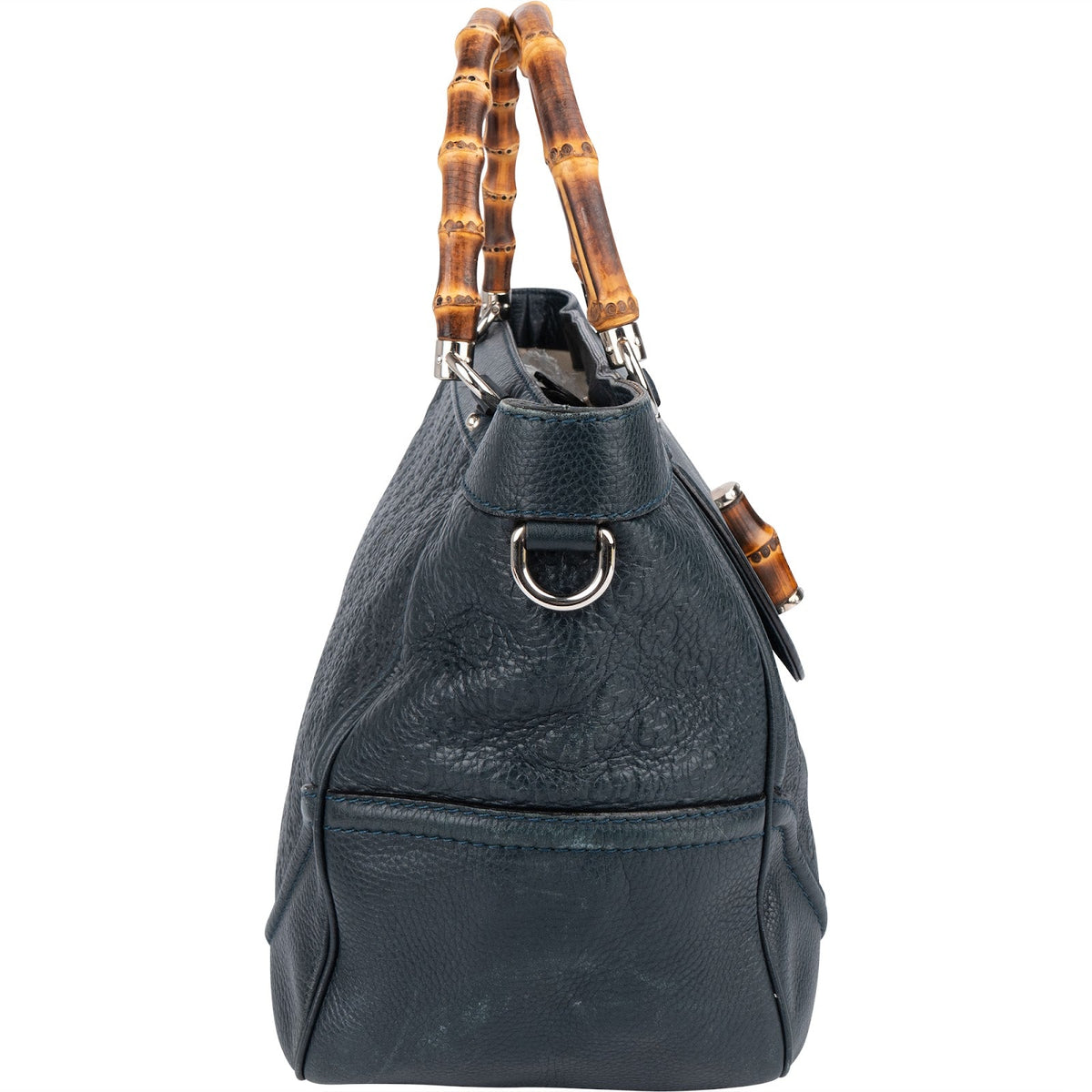 Gucci Bamboo Top Handle Tote aus Guccissima-Leder – Ansicht 4