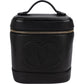 Chanel Caviar Leather CC Vanity Case Handbag