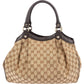 Gucci Monogram GG Canvas Sukey Hobo Handbag