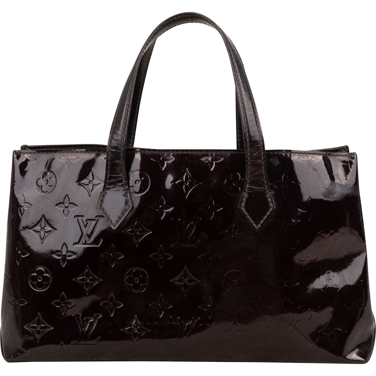 Louis Vuitton Monogram Vernis Wilshire PM Handbag