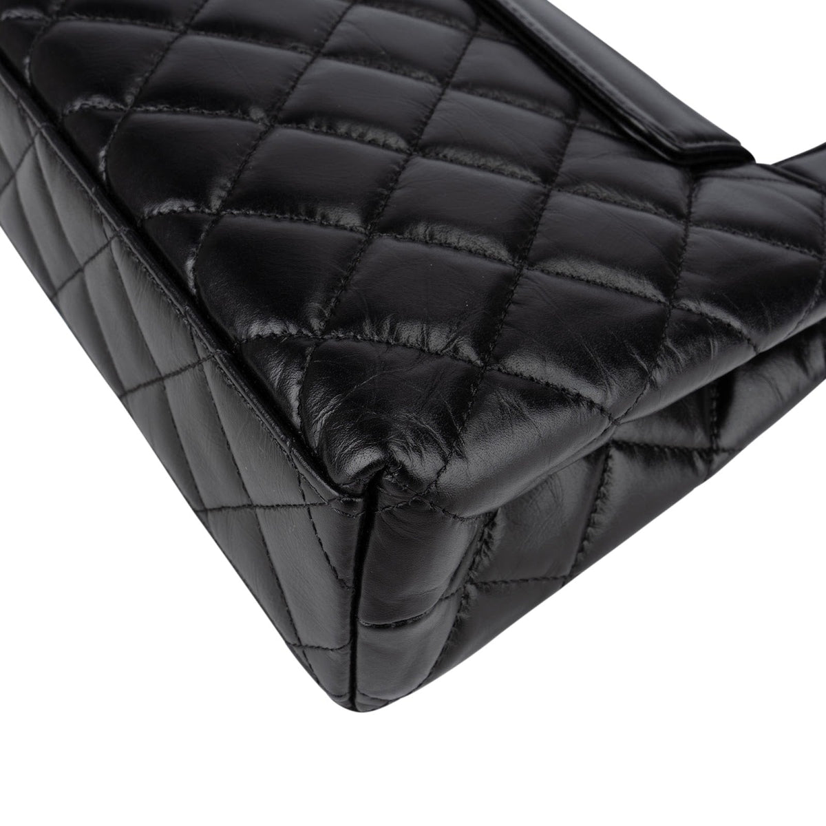 Chanel  Quilted Lambskin Kelly Top Handle Small Crossbody Handbag