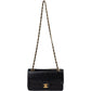 Chanel Quilted Lambskin 24K Gold Small Double Flap Shoulder Bag