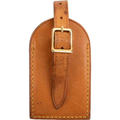 Louis Vuitton Vachetta Leather Luggage Tag
