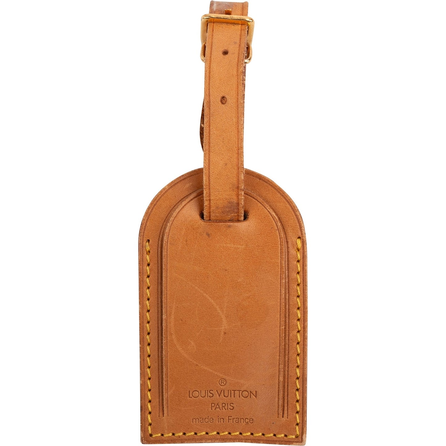 Louis Vuitton Vachetta Leather Luggage Tag