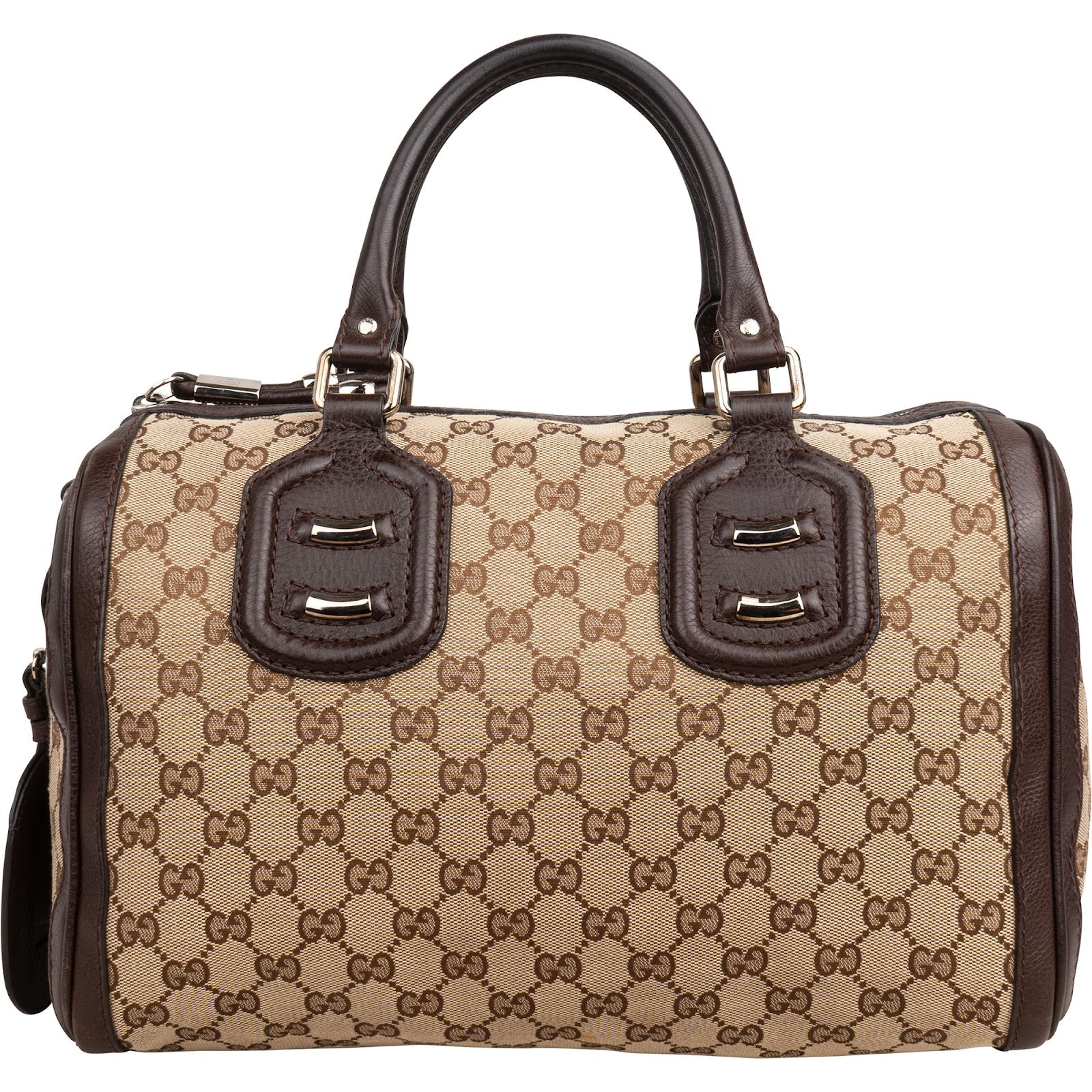 Gucci Monogram GG Supreme Canvas Joy Boston Handbag