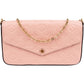 Louis Vuitton Leather Monogram Empreinte Félicie Pochette Crossbody Bag