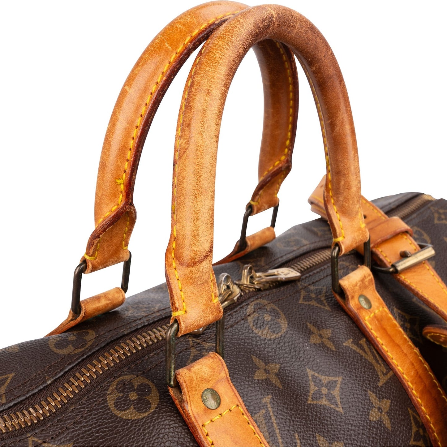 Louis Vuitton Monogram Canvas Keepall 45 Bandoulière Travel Bag