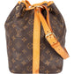 Louis Vuitton Monogram Canvas Sac Noé Petit Shoulder Bag