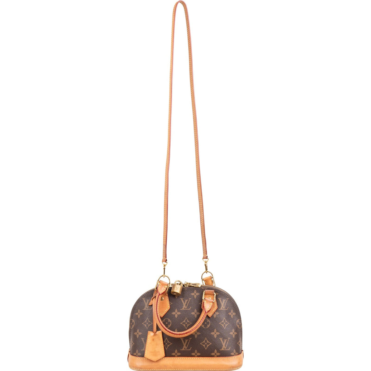 Louis Vuitton Monogram Canvas Alma BB Crossbody Handbag