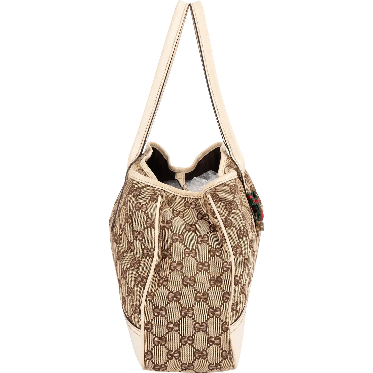 Gucci Monogram GG Canvas Princy Tote Shoulder Bag