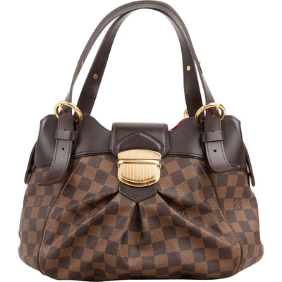 Louis Vuitton Monogram Damier Ebene Canvas Sistina PM Shoulder Bag