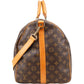 Louis Vuitton Monogram Canvas Keepall 55 Bandoulière Travel Bag