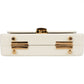 Gucci White Plexiglass Sylvie 1969 Mini Top Handle Handbag