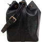 Louis Vuitton Noir Epi Leather Sac Noé Petit Shoulder Bag