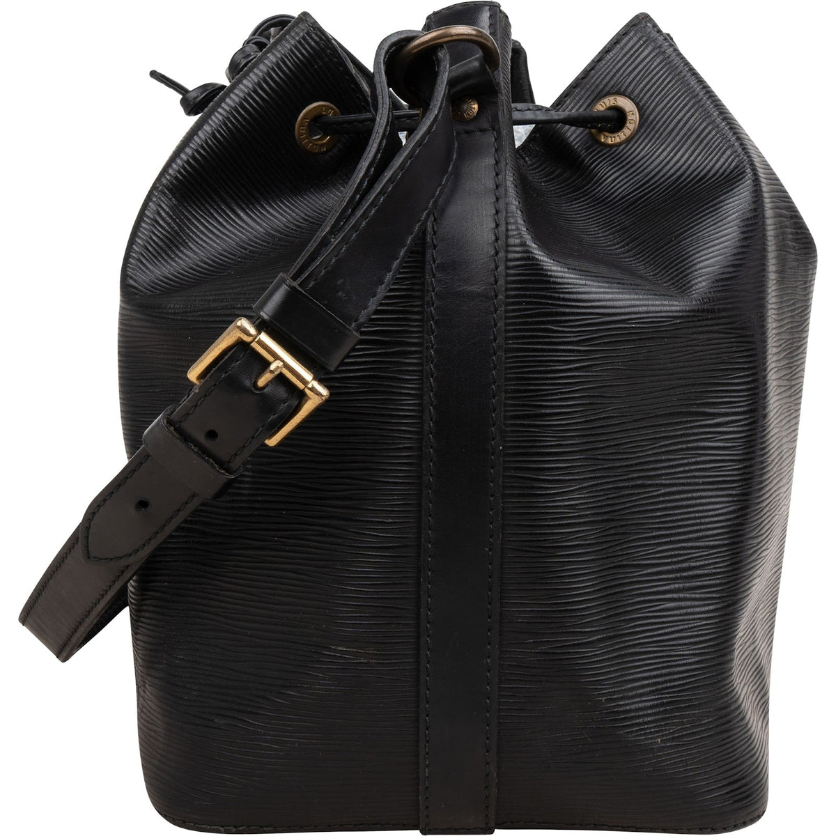 Louis Vuitton Noir Epi Leather Sac Noé Petit Shoulder Bag