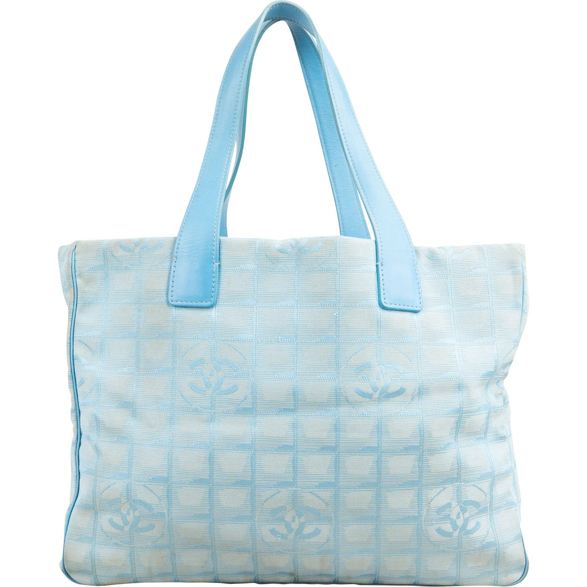 Chanel Monogram New Travel Line Tote Shoulder Bag