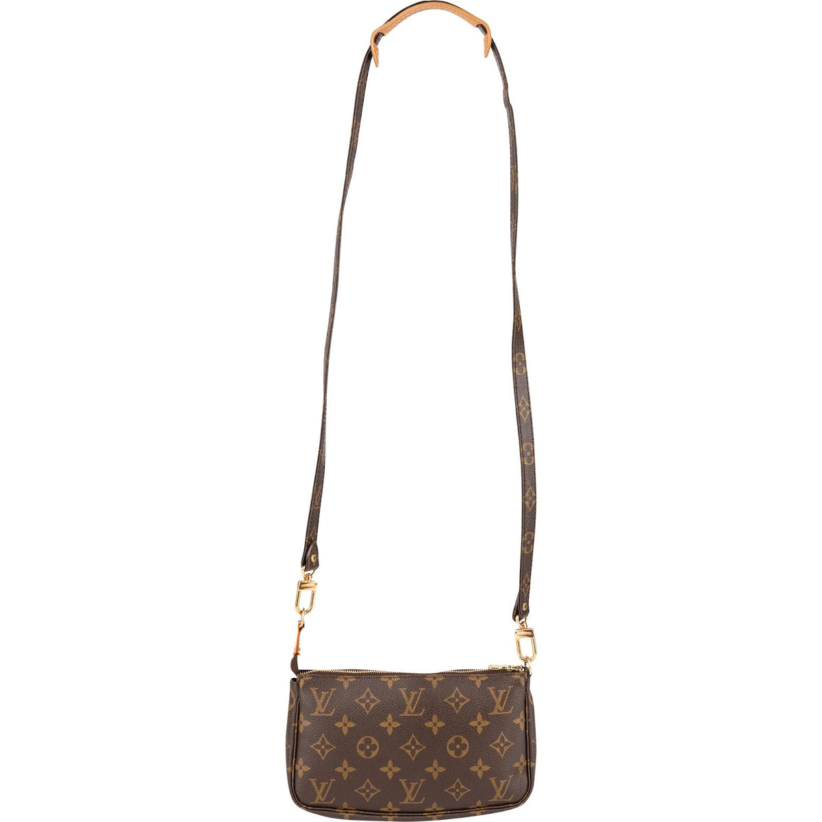 Louis Vuitton Monogram Canvas Pochette Accessoires Crossbody Bag