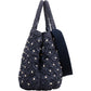 Prada Woven Raffia Polka-Dot Tote Shoulder Handbag