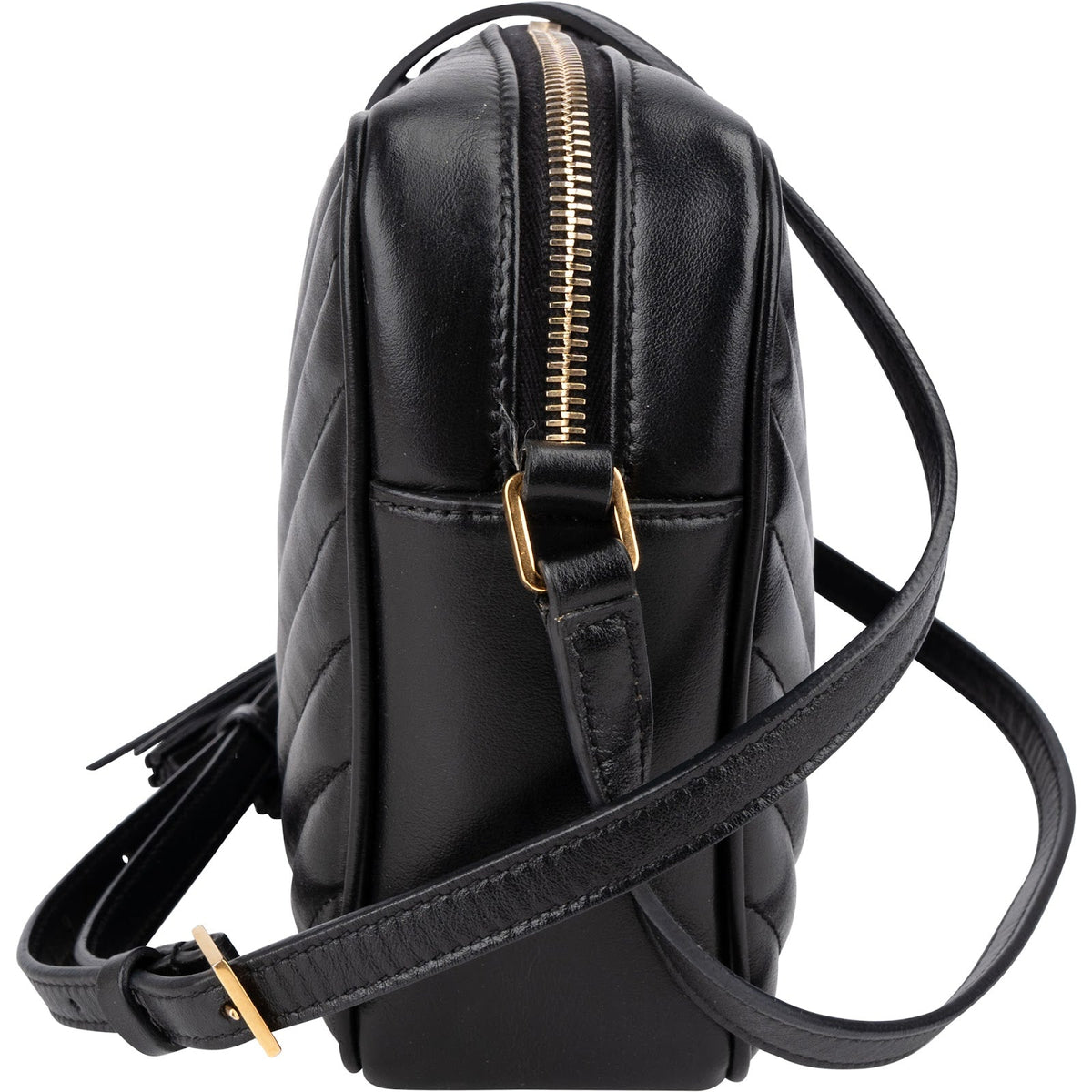 Yves Saint Laurent Quilted Leather Lou Camera Crossbody Bag