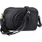Gucci Black Leather Soho Disco Crossbody Bag