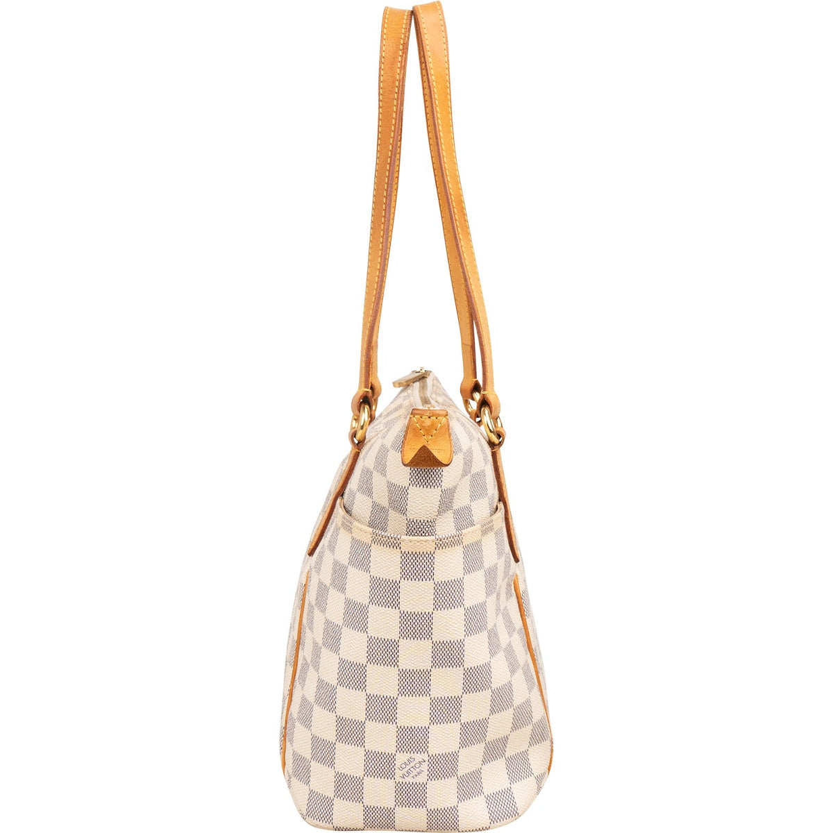 Louis Vuitton Monogram Damier Azur Canvas Totally PM Shoulder Bag