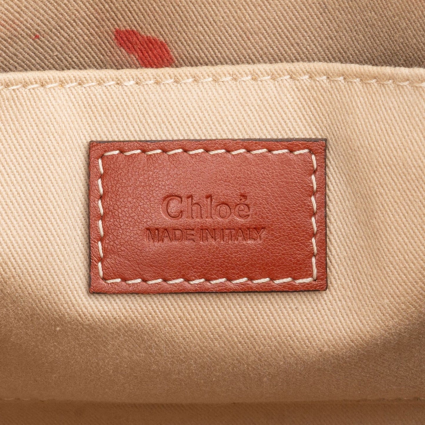 Chloé Canvas Small Woody Tote Handbag