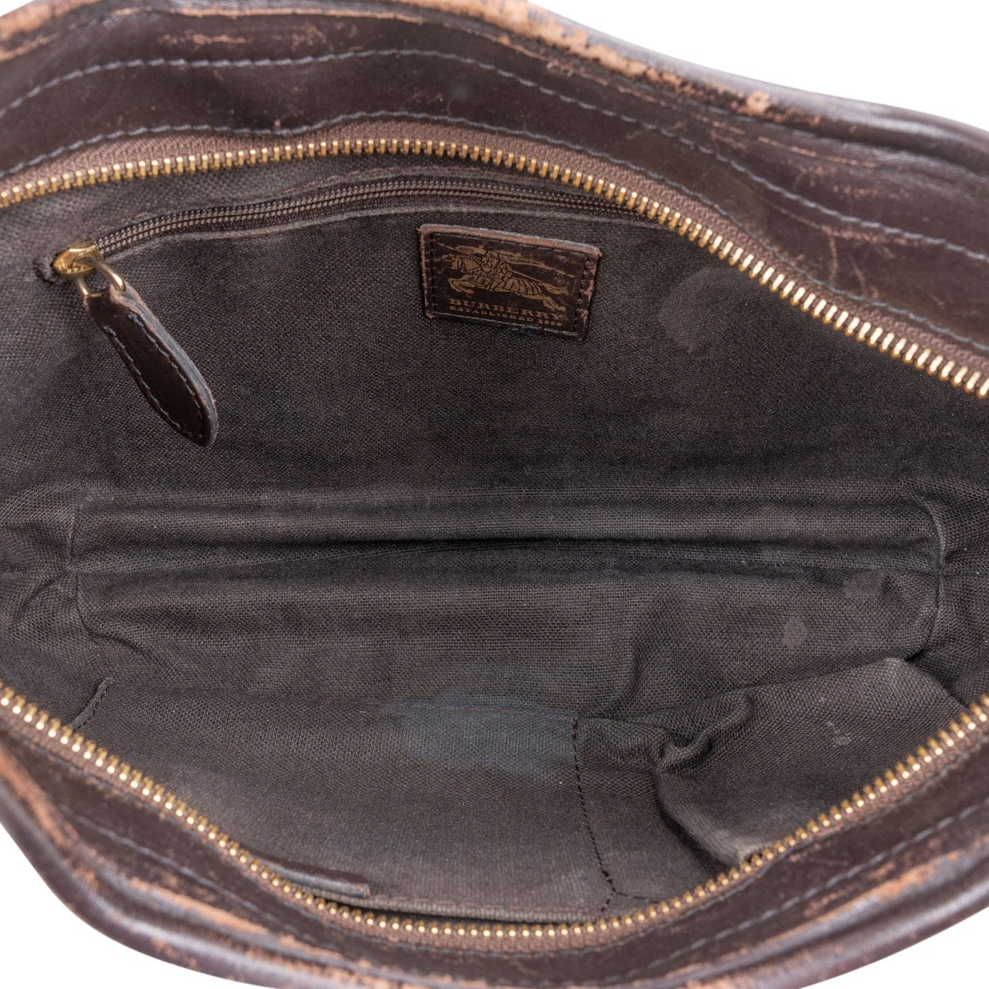 Burberry Haymarket Check Brooklyn Hobo Shoulder Bag