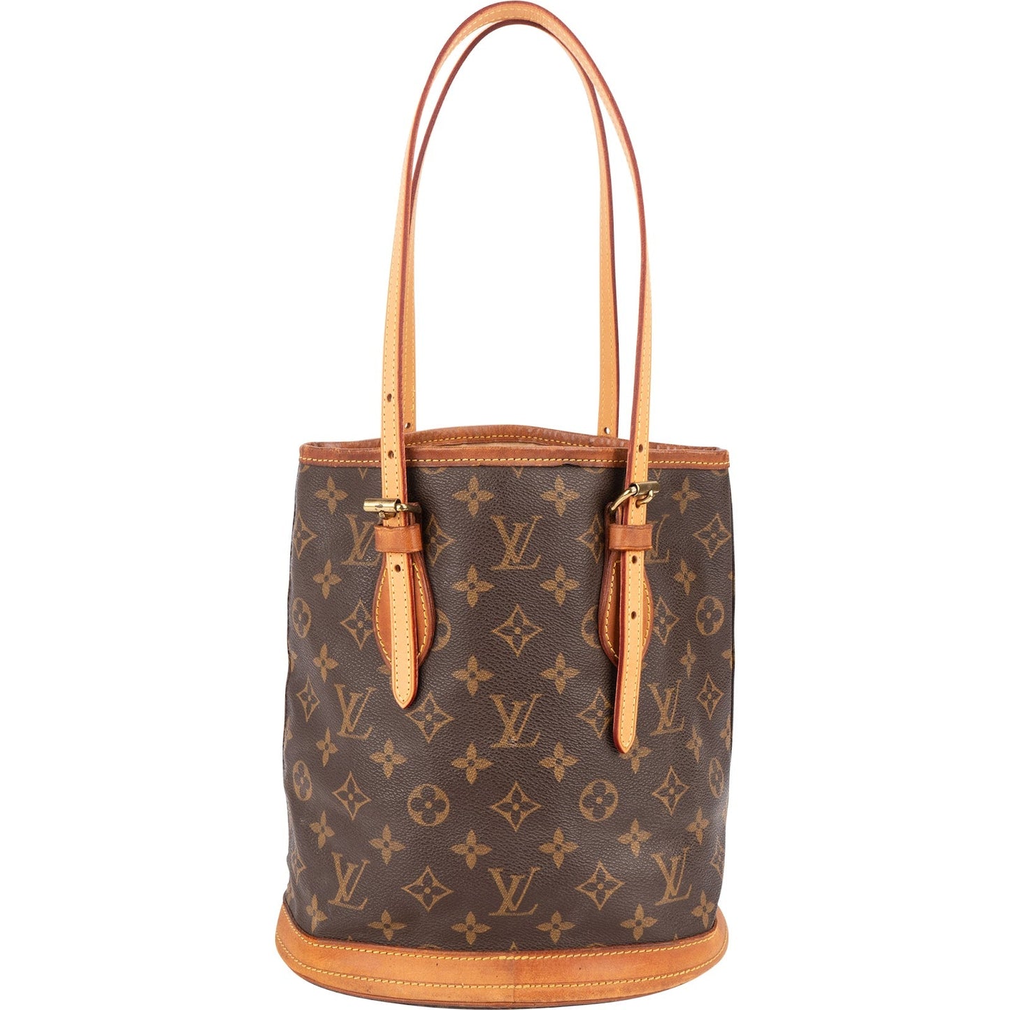 Louis Vuitton Monogram Canvas Bucket PM Shoulder Bag