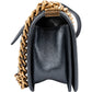 Chanel Quilted Grained Calfskin Medium Boy Single Flap Crossbody Bag