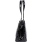 Chanel Quilted Patent Leather CC Small Tote Handbag
