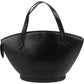 Louis Vuitton Noir Epi Leather Sac St. Jacques PM Shoulder Bag