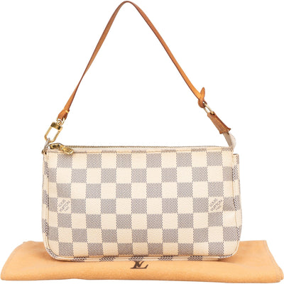 Louis Vuitton Monogram Damier Azur Pochette Accessoires Handbag