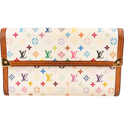 Louis Vuitton Monogram Murakami Multicolor Porte-Tresor International Wallet