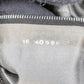 Fendi Black Wool Knit Baguette Shoulder Bag