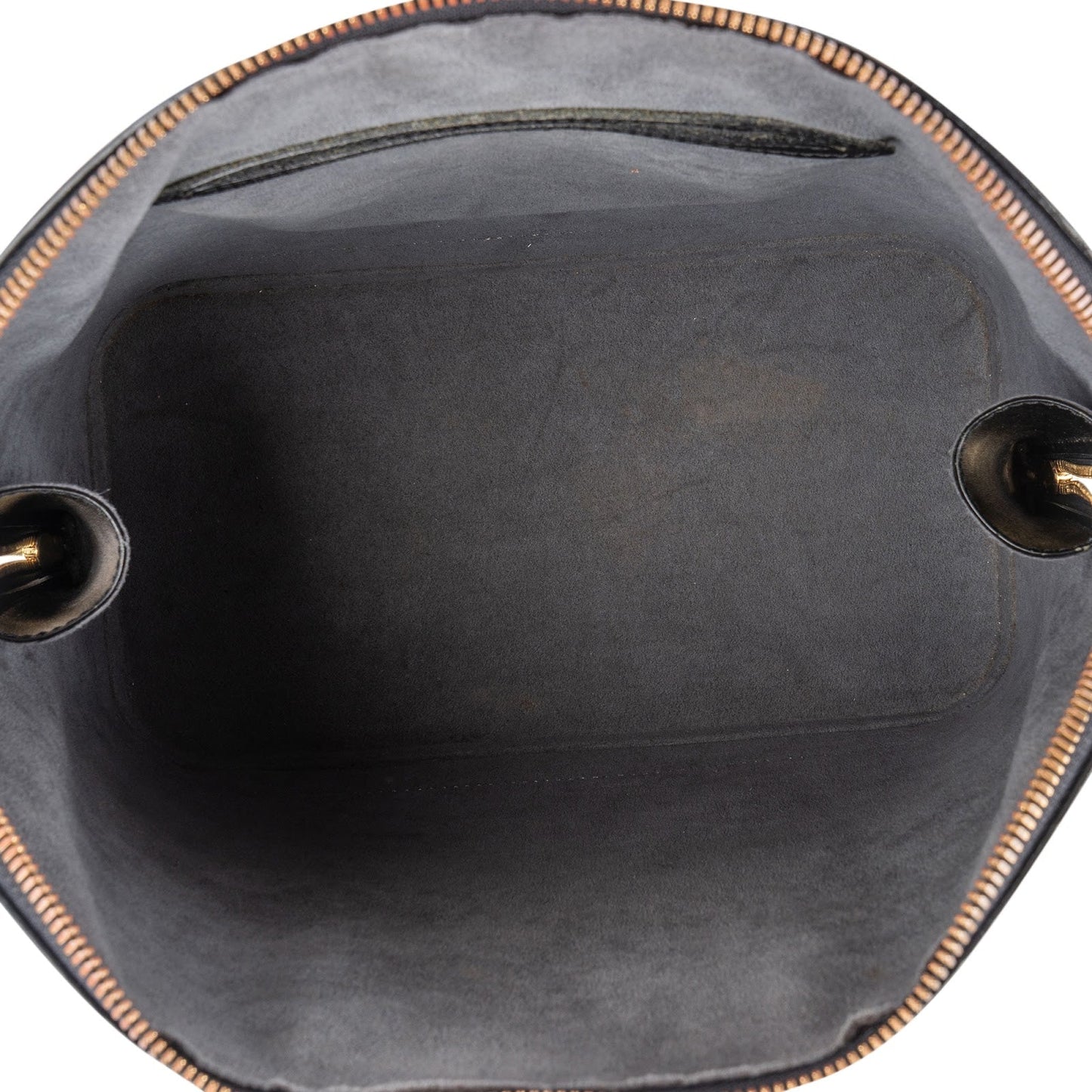Louis Vuitton Noir Epi Leather Alma PM Handbag