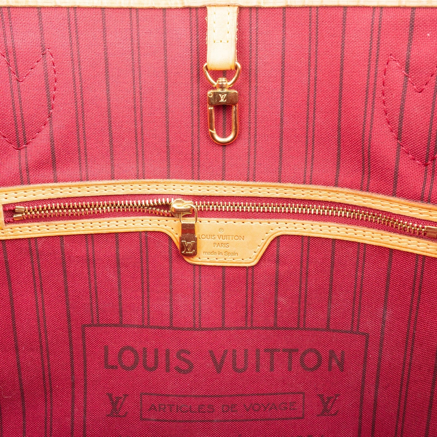 Louis Vuitton Monogram Canvas Neverfull MM Shoulder Bag