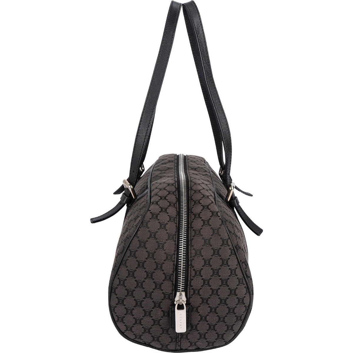 Celine Boston aus schwarzem Macadam-Nylon – Ansicht 4