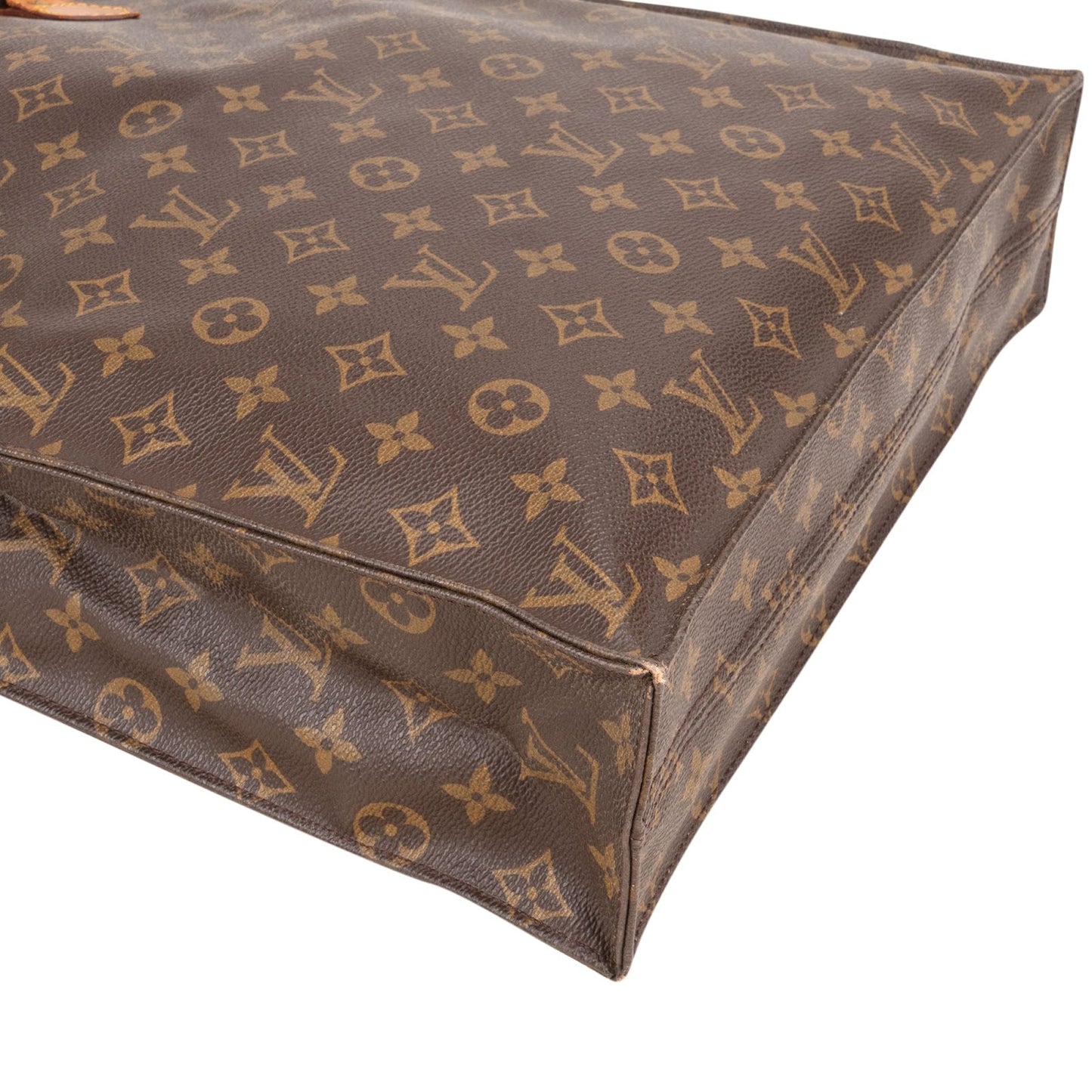 Louis Vuitton Monogram Canvas Sac Plat Handbag
