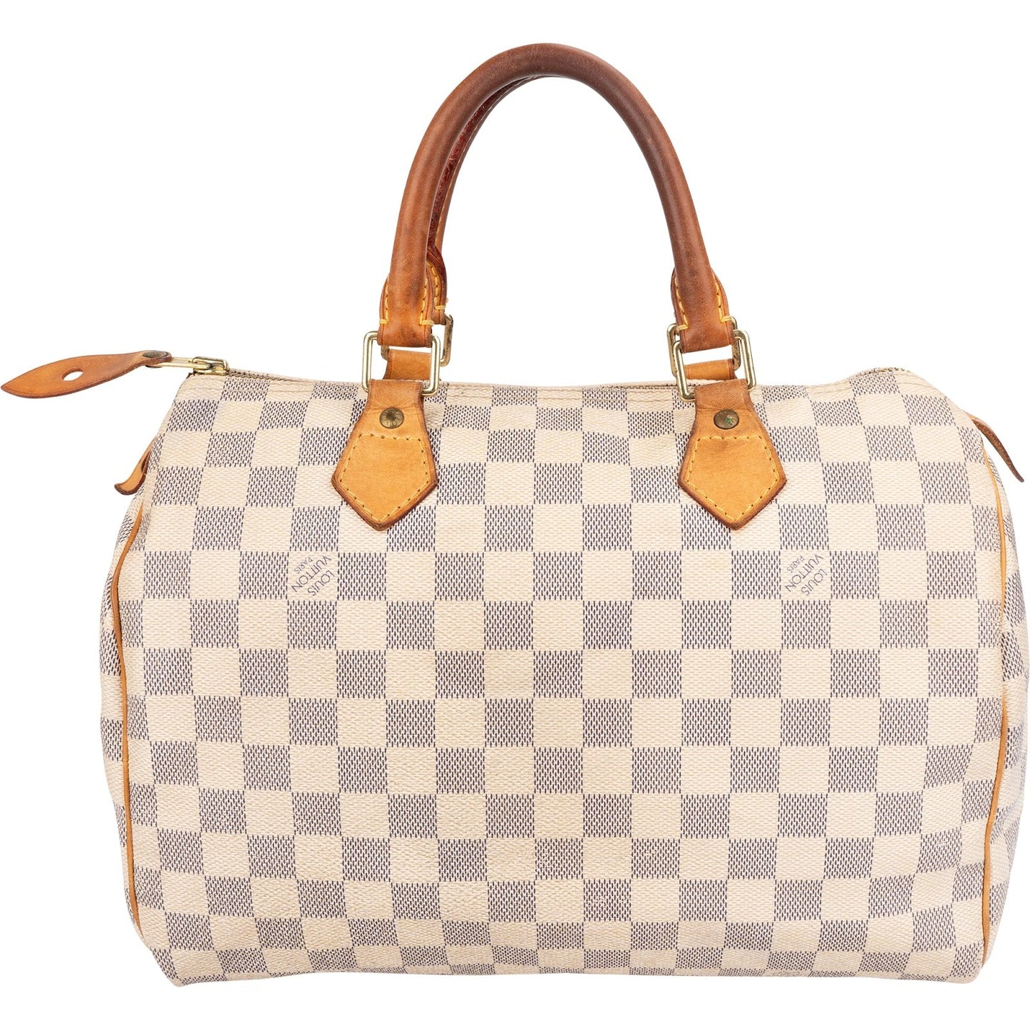 Louis Vuitton Monogram Damier Azur Speedy 30 Handbag