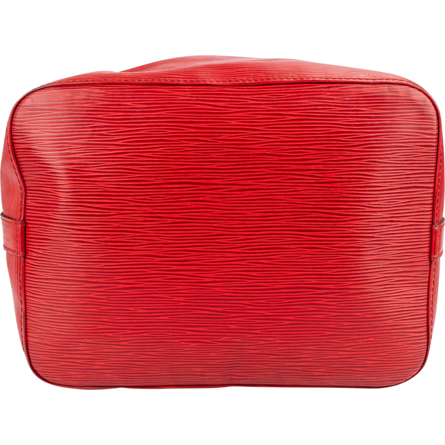 Louis Vuitton Red Epi Leather Sac Noé Petit Shoulder Bag