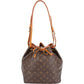 Louis Vuitton Monogram Canvas Sac Noé Petit Shoulder Bag